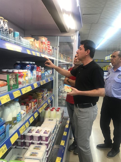 ​​​​​​​Belediye Ekiplerimiz Tarafından Marketlerde Fahiş Fiyat Denetimi Yapıldı