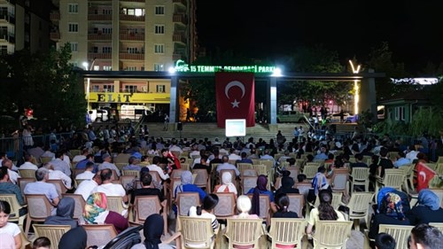 İLÇEMİZDE “15 TEMMUZ DEMOKRASİ VE MİLLİ BİRLİK GÜNÜ” ANMA PROGRAMI DÜZENLENDİ