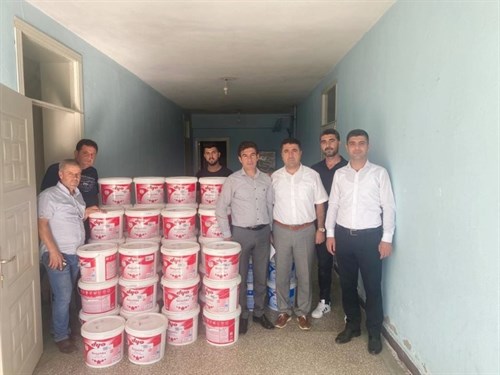 Geleceğimizin Teminatı Öğrencilerimizin En İyi Şartlarda Eğitim Görmelerini Sağlamak İçin Eğitime Desteğimiz Devam Ediyor